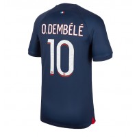 Paris Saint-Germain Ousmane Dembele #10 Domáci futbalový dres 2023-24 Krátky Rukáv